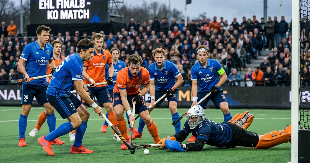 Spannende EHL Final8 actie