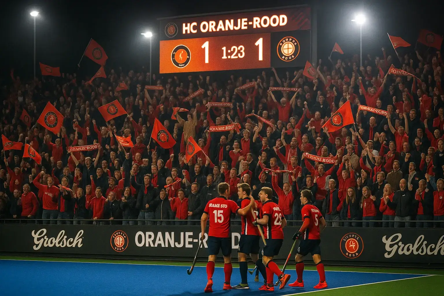 H2H statistieken Nederland vs Duitsland hockey 1974-2025 infographic