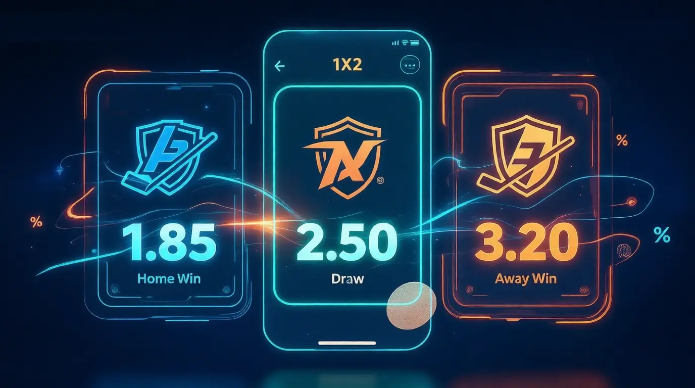 Hockey odds display met decimale quoteringen en data visualisatie concept