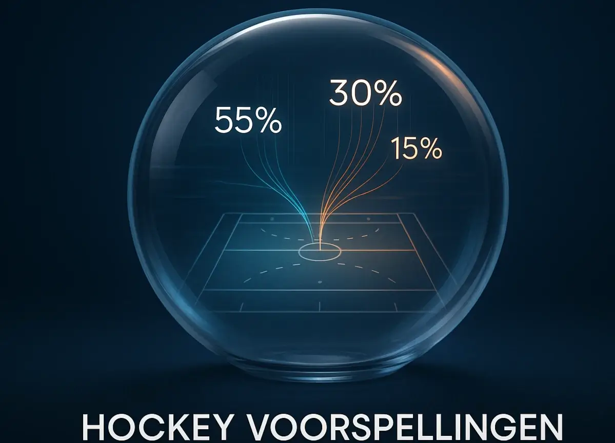 Hockey voorspellingen maken met data analyse en waarschijnlijkheidsberekening visualisatie