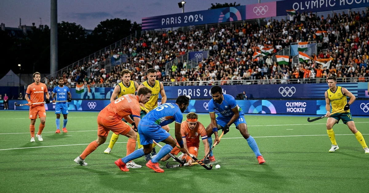 Hockeyteams strijden om olympische medailles
