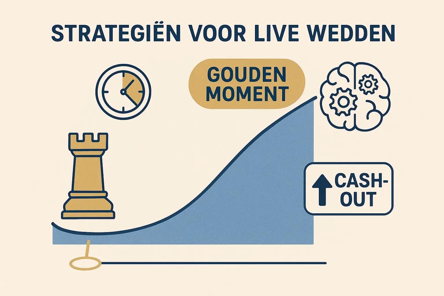 Live wedden strategieën met momentum analyse, timing en cash out beslissingen