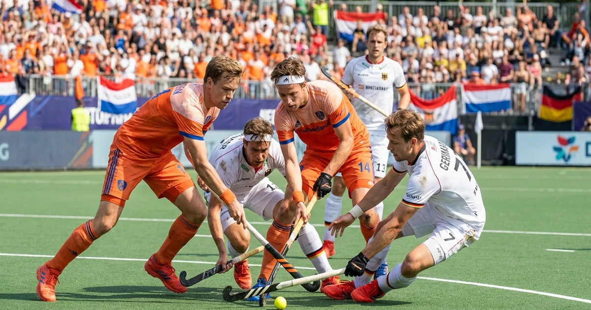 Intensieve actie Nederland-Duitsland rivaliteit