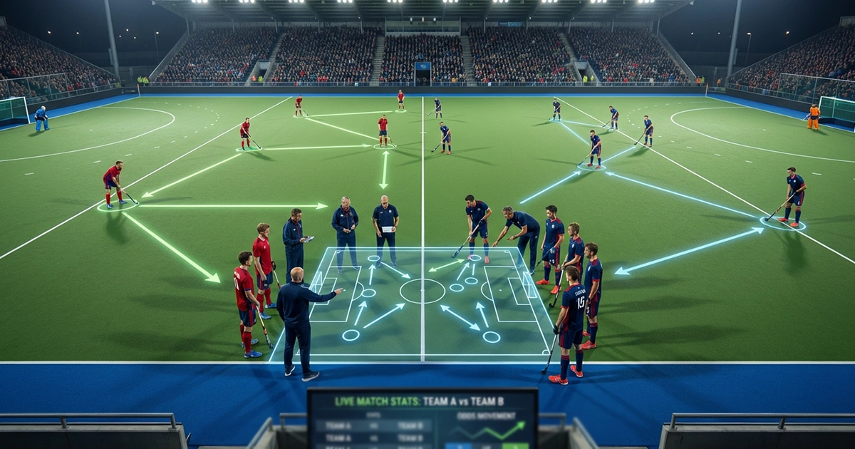Strategische analyse van hockeywedstrijd