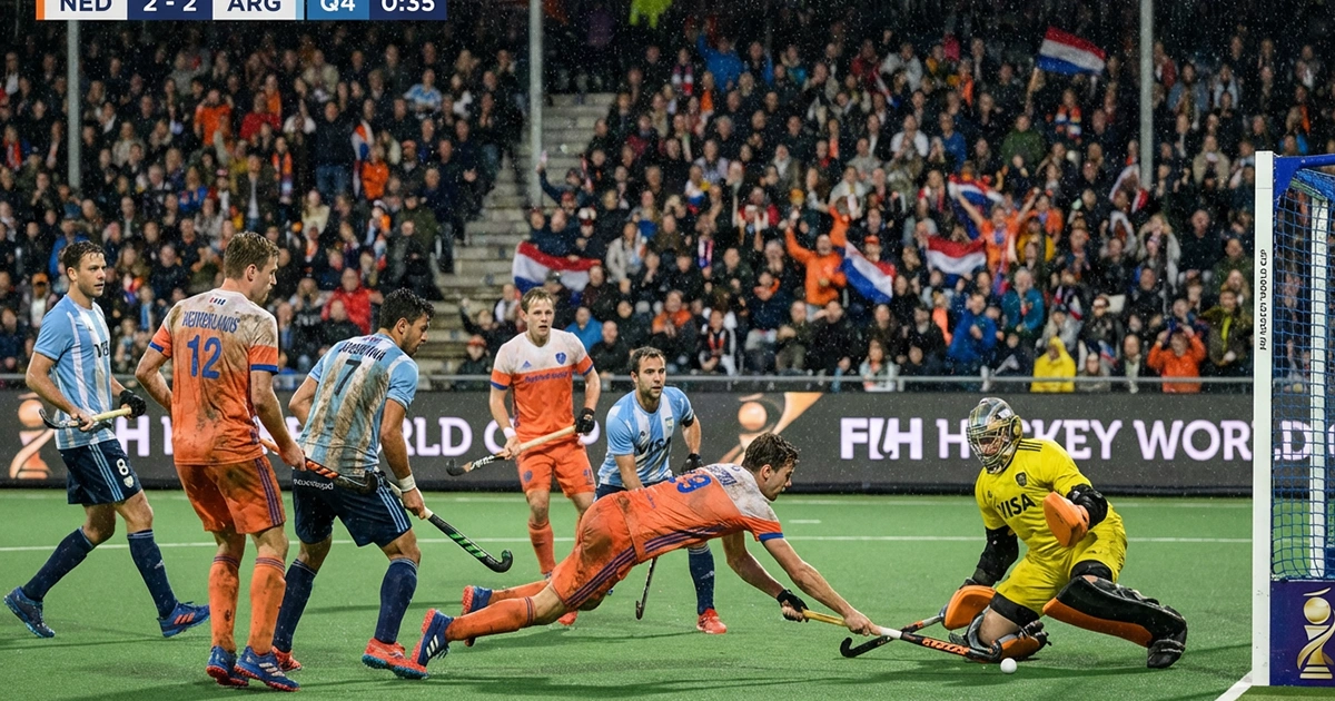Spannende WK hockeyactie in knock-outfase